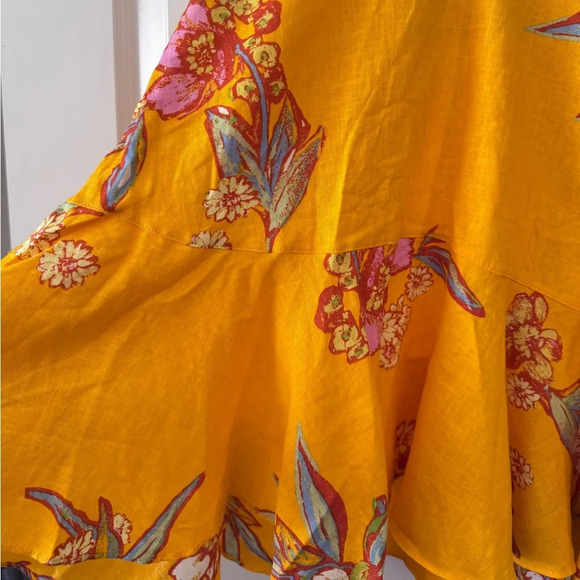 NWT Free People Summer in Tulum Tunic in Sun ray color S - Picture 9 of 10